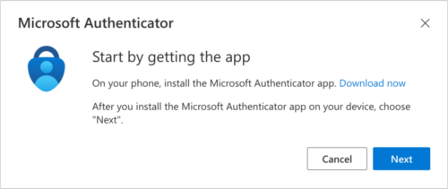 Getting the Authenticator app
